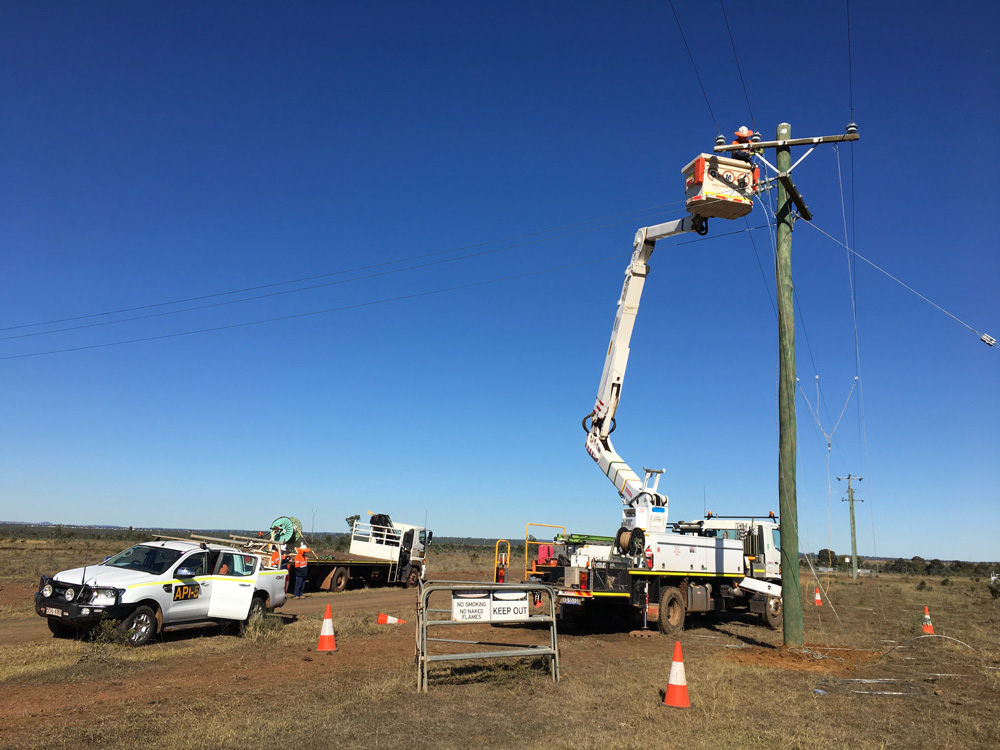 11kV Distribution Line Build